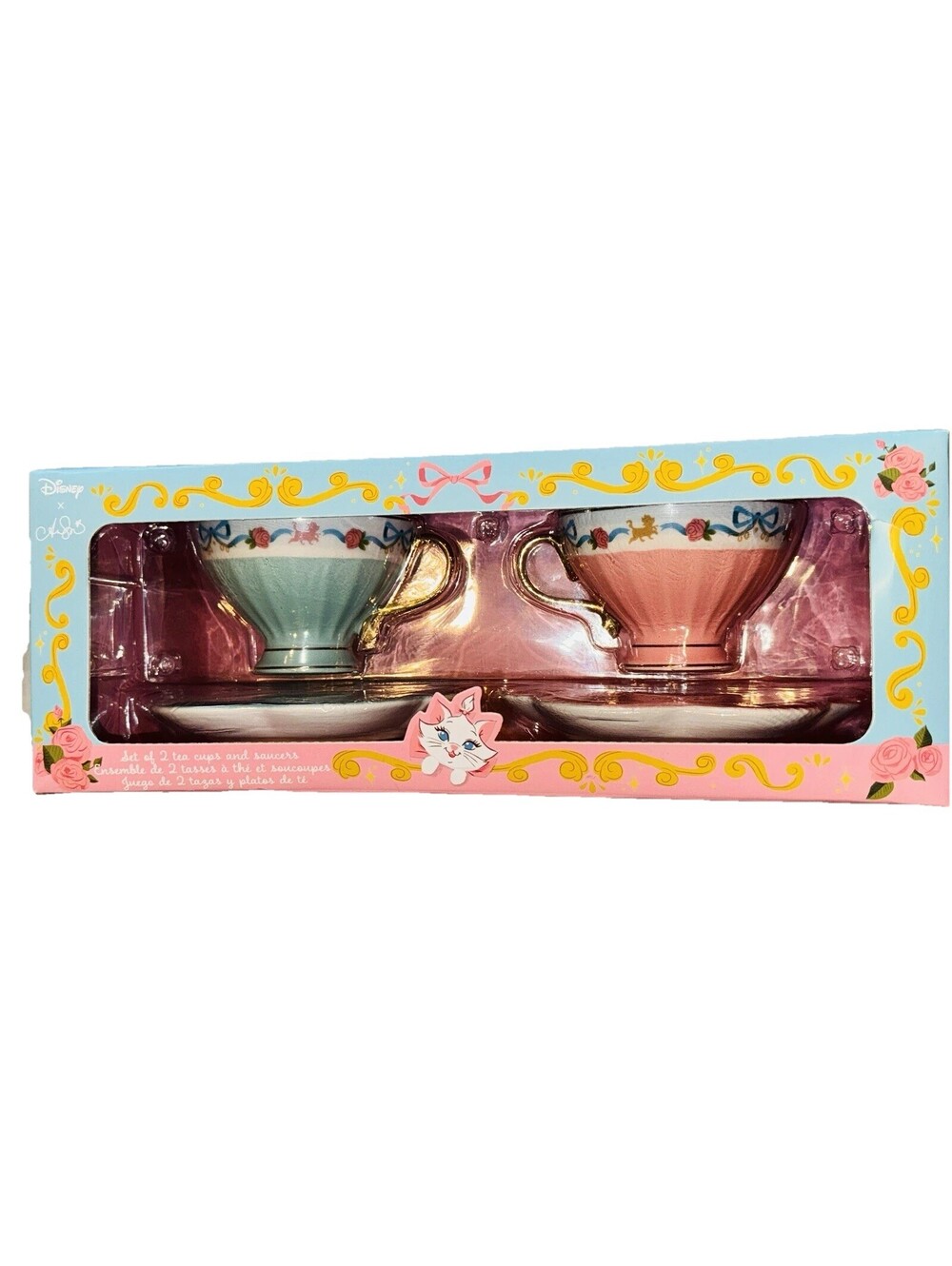 THE ARISTOCATS Disney x Ann Shen Teacup and Saucer Set 2022 D23